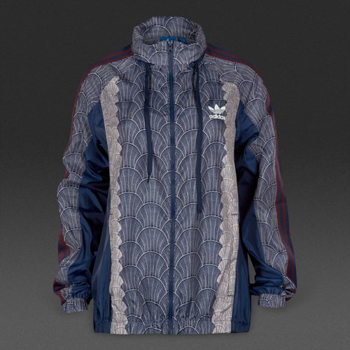 Adidas Originals Shell Tile AOP Windbreaker Pink for Women